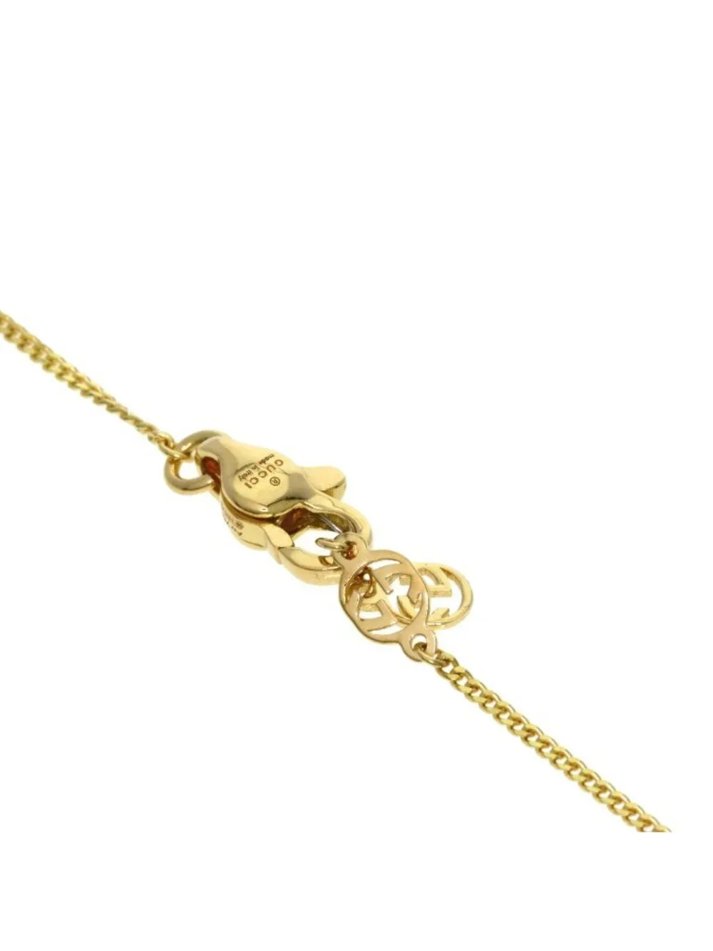 Gucci Interlocking Star Diamond 17 Bracelet 18k Yellow Gold